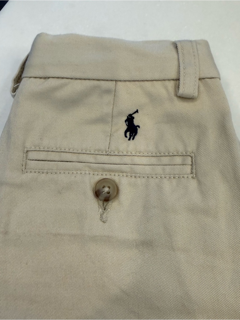 Polo Ralph Lauren Boys 2 PCS Set Orange Polo & Tan Chinos Size 6 EUC - Picture 9 of 14